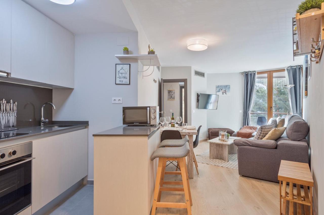 Ferienwohnung Apartamento Renovado Baqueira 1500 Naut Aran Exterior foto